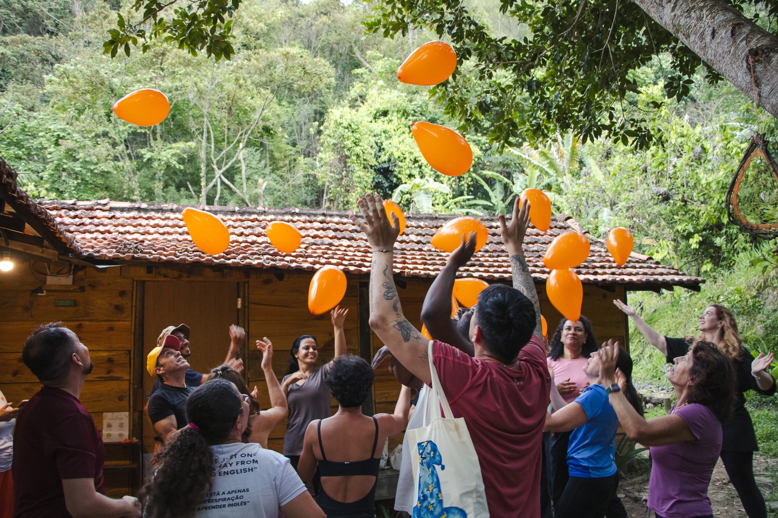 Participantes no Imertiro de Inglês